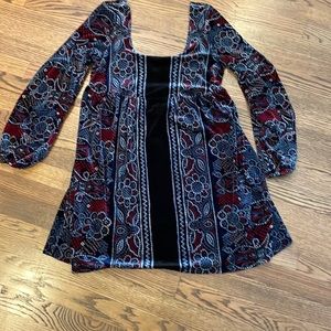 Free People Velvet Dress